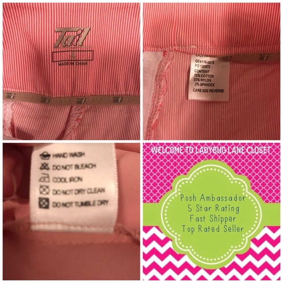 Tail Pink Seersucker Bermuda Golf Shorts-4 - Picture 3 of 8